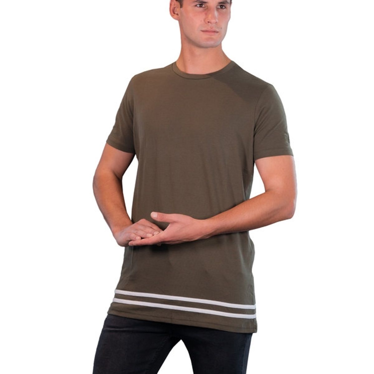 DVGT DIVERGENTE - Polera KitKat Dark Olive Divergente