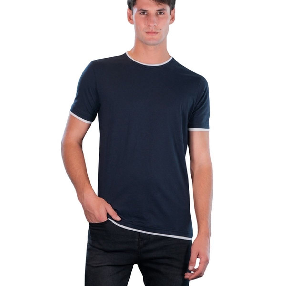 DVGT DIVERGENTE - Polera Matrix Dark Navy Divergente