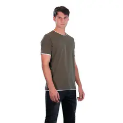 DVGT DIVERGENTE - Polera Matrix Dark Olive Divergente