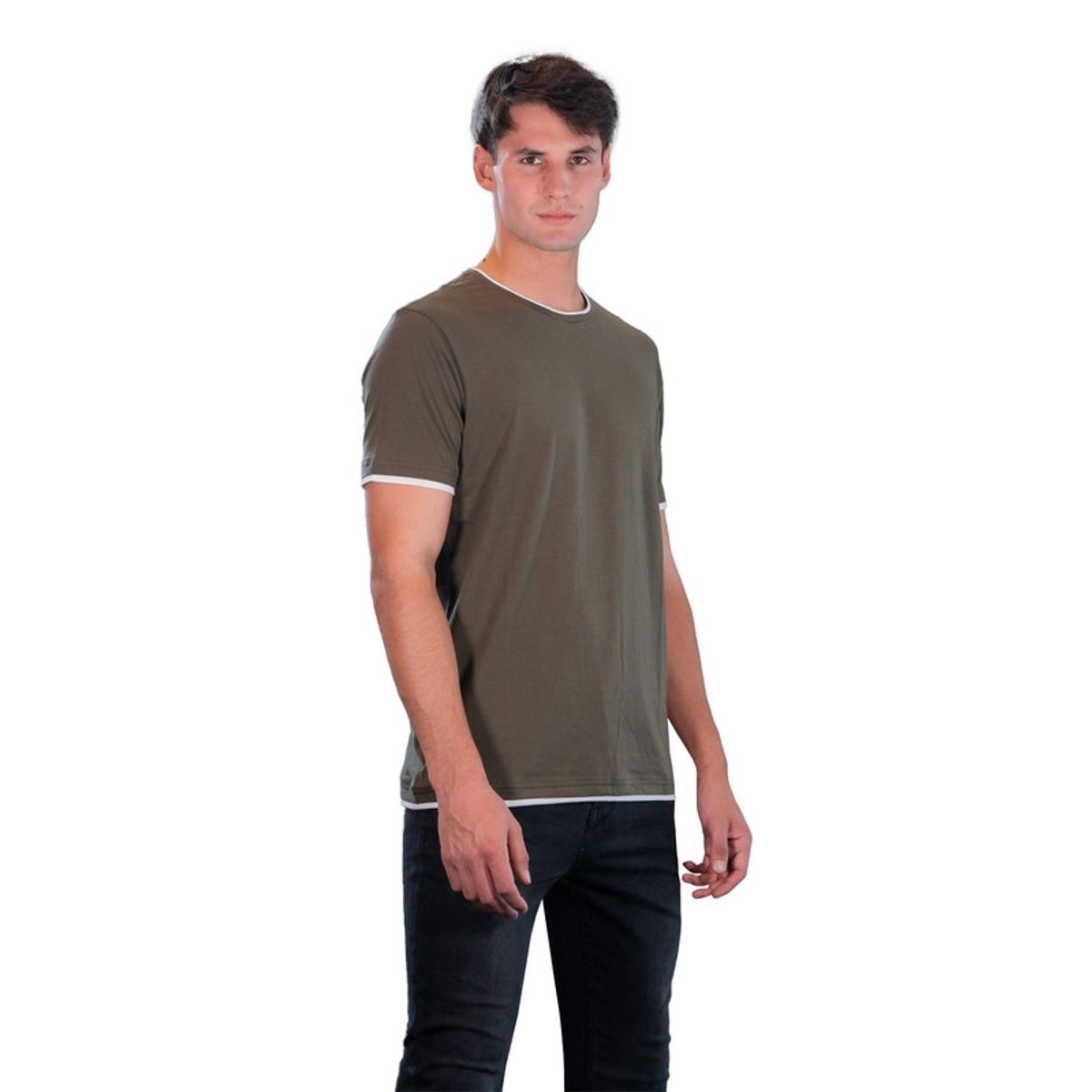 DVGT DIVERGENTE - Polera Matrix Dark Olive Divergente