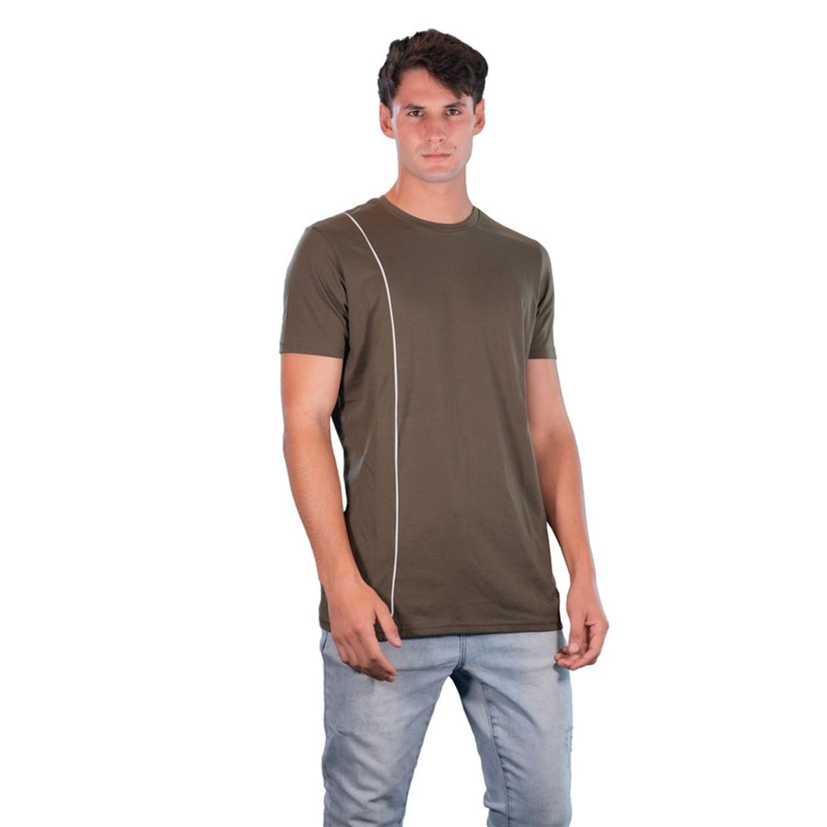 DVGT DIVERGENTE - Polera Sisyphos Dark Olive Divergente