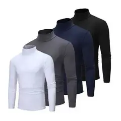 EVERSO - Camiseta Beatle Bambú Manga Larga Forro Polar