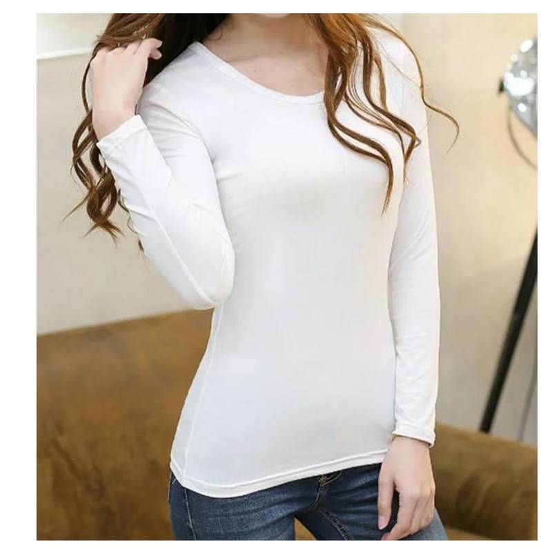 EVERSO - Pack 3  Camisetas Bambú Mujer Sin Polar.