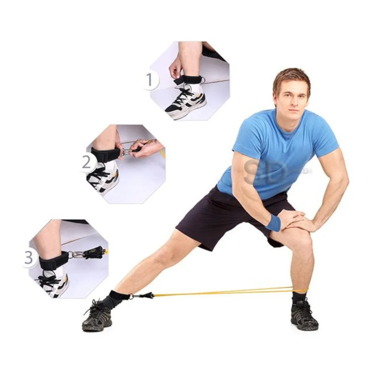 SDFIT - Set de bandas elásticas 17 en 1…