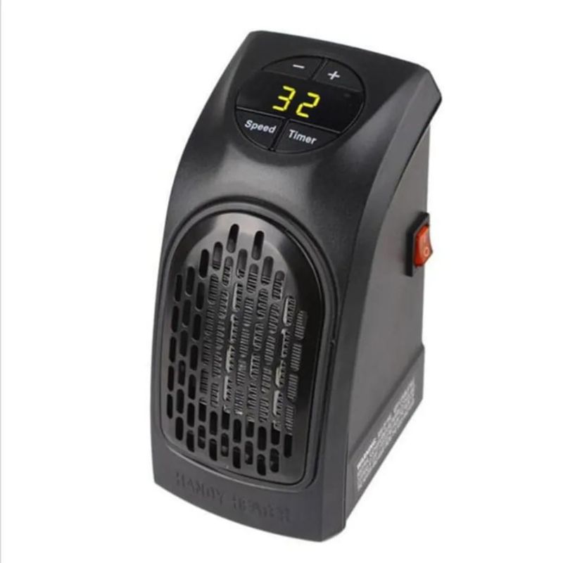 GENERICO - Calefactor Estufa Portátil 400W con Control Remoto