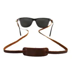 MILLAM - Strap de Cuero Ajustable Café para Lentes