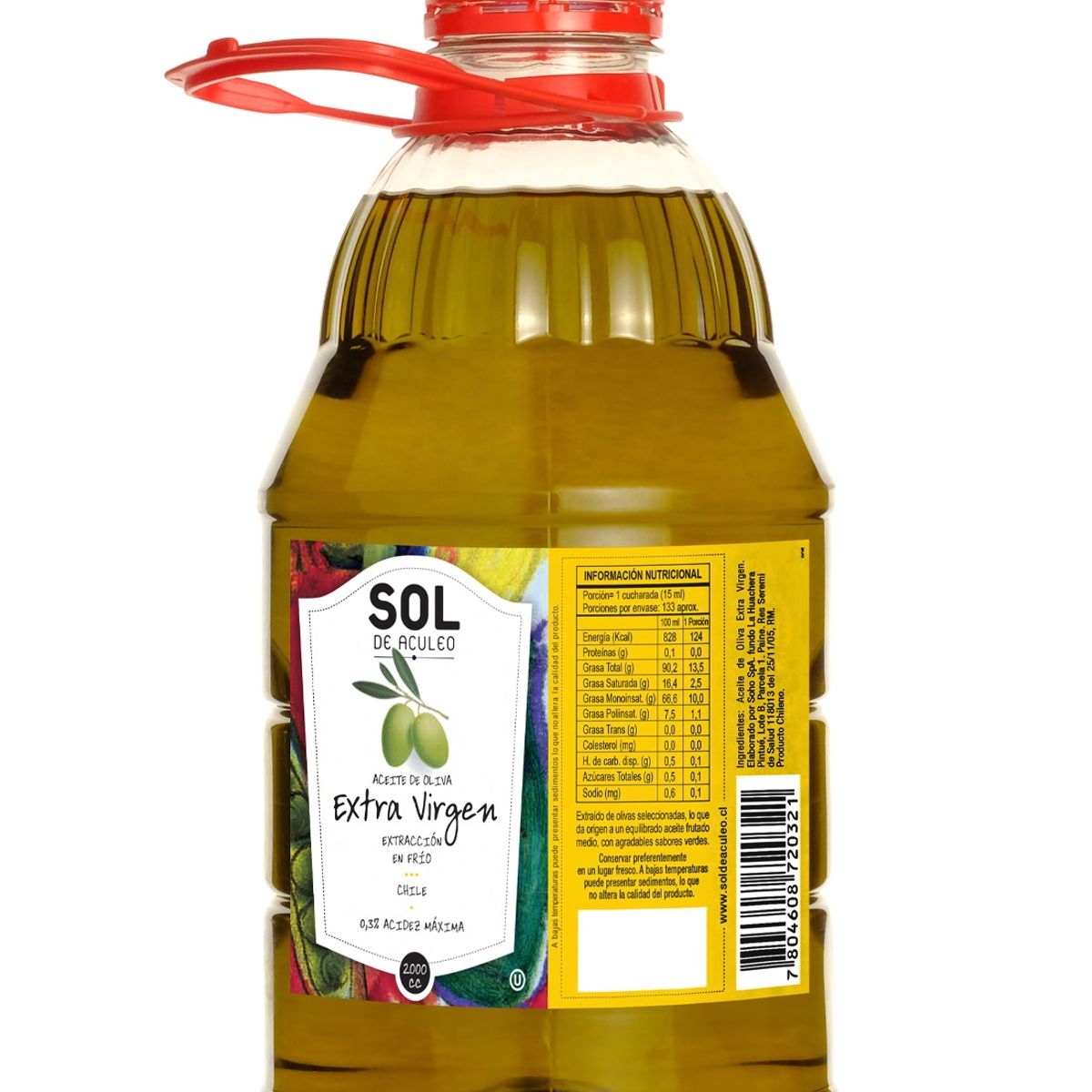 SOL DE ACULEO - Aceite de Oliva EVirgen Sol de Aculeo Frutado Medio 1x2000ml