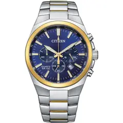 CITIZEN - Reloj Hombre AN8176-52L Cronografo Quartz - Plateado