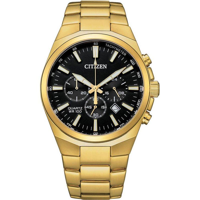 CITIZEN - Reloj Citizen Hombre AN8173-51E Cronografo Quartz - Dorado