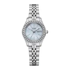 CITIZEN - Reloj Mujer EQ0530-51N Premium Eco-Drive - Plateado
