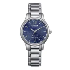 CITIZEN - Reloj Mujer EM0899-72L Premium Eco-Drive - Plateado