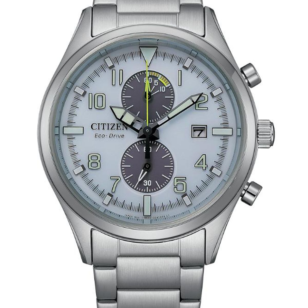 CITIZEN - Reloj Citizen Hombre CA7028-81A Cronografo Eco-Drive - Plateado