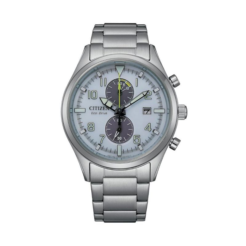CITIZEN - Reloj Citizen Hombre CA7028-81A Cronografo Eco-Drive - Plateado