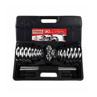 Mancuernas Cromadas York Maletín Set 30 KG…