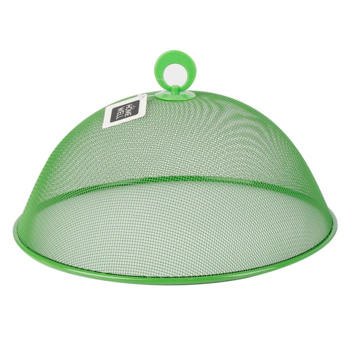 HOMEWELL - Protector alimentos verde malla metal anti moscas