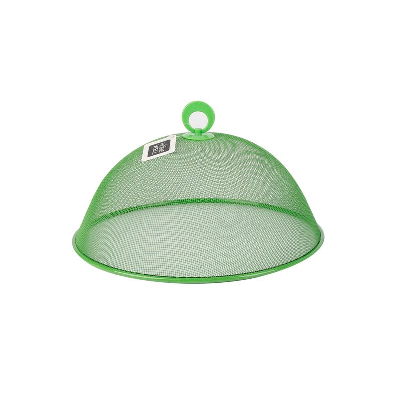 HOMEWELL - Protector alimentos verde malla metal anti moscas