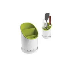 HOMEWELL - Porta Utensilios Escurridor Cubiertos Organizador