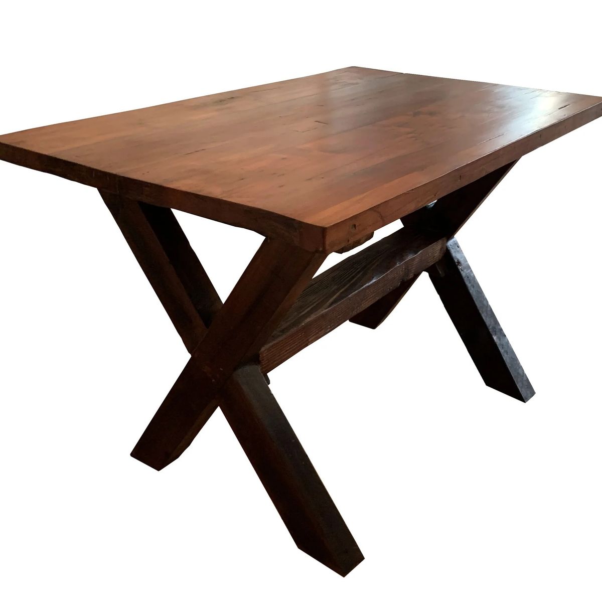 NOWU HOGAR - Mesa Comedor Roble rojo x 200x100cm
