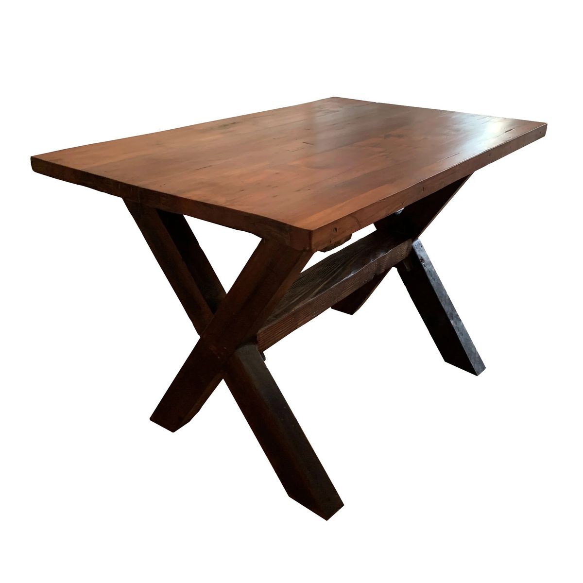 NOWU HOGAR - Mesa Comedor Roble rojo x 200x100cm