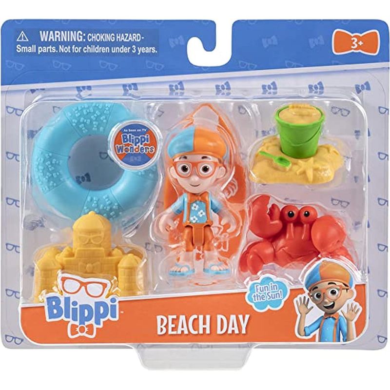 INTEK GAMES - Set De Figuras Blippi Dia De Playa