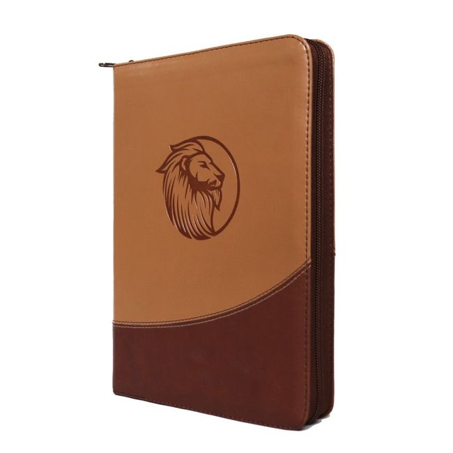 SOCIEDADES BIBLICAS UNIDAS - Biblia Reina Valera 1960 Letra Gigante café concordancia cierre León