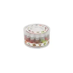 HOMEWELL - Difusor Aroma 12 Aceite Esencial Quemador Cerámica
