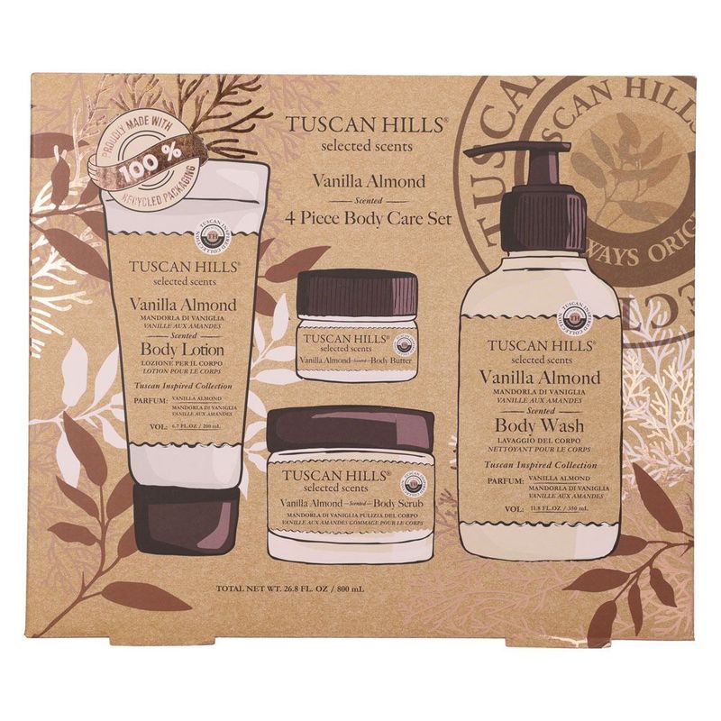 BODY LUXURIES - Tuscan Hills 4 unidades Body  Care Set