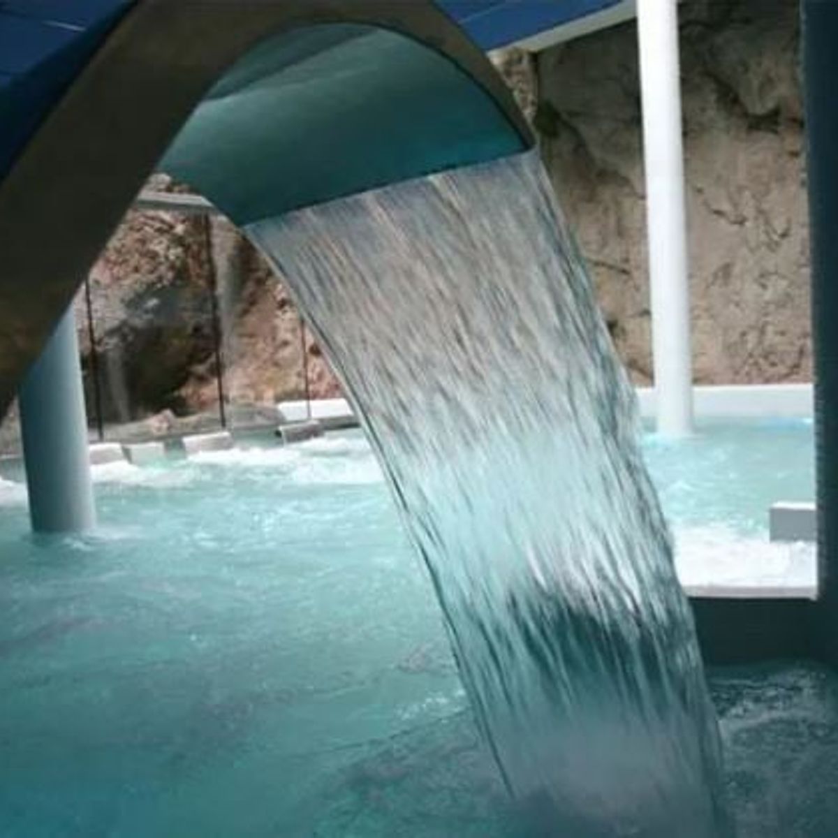 PISCINERIA - CASCADA IGUAZU INOX PARA PISCINA