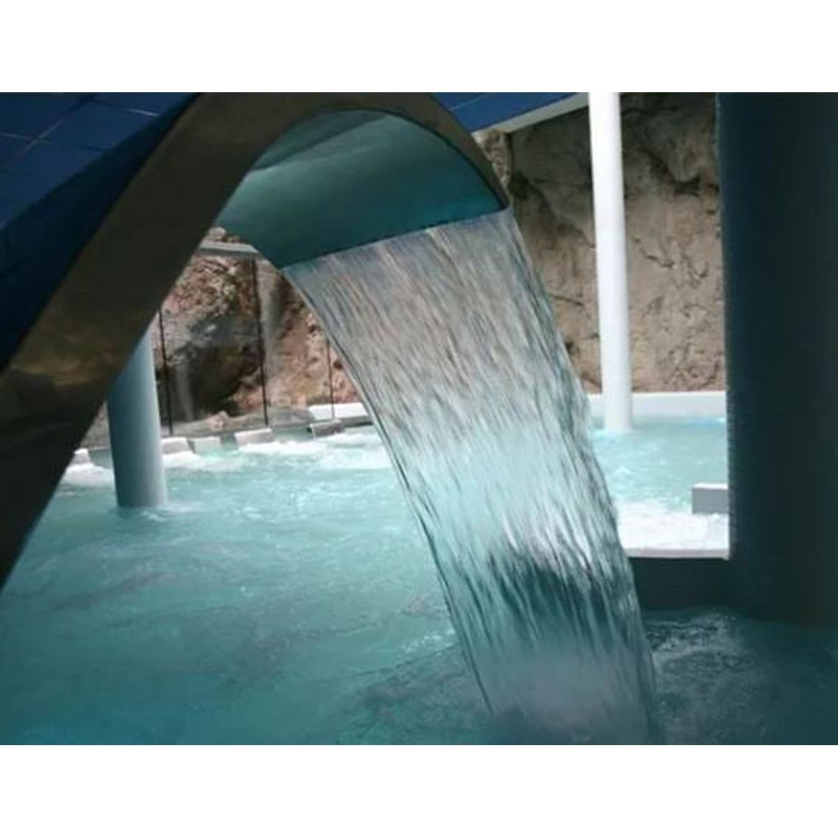 PISCINERIA - CASCADA IGUAZU INOX PARA PISCINA