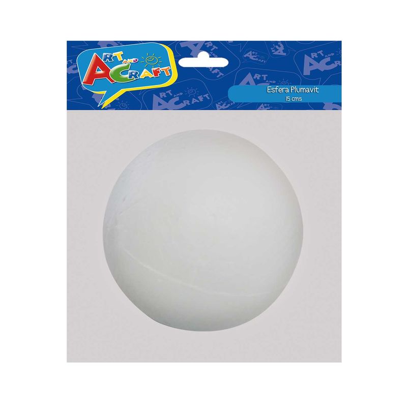 PRONOBEL - Pelota De Plumavit 15 cm Art & Craft
