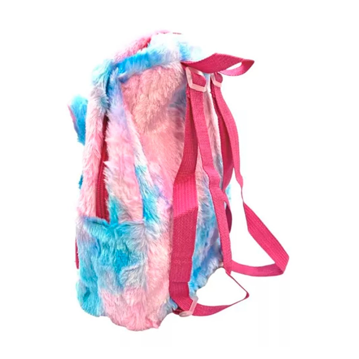 GENERICO - Mochila Unicornio Peludita Para Niña