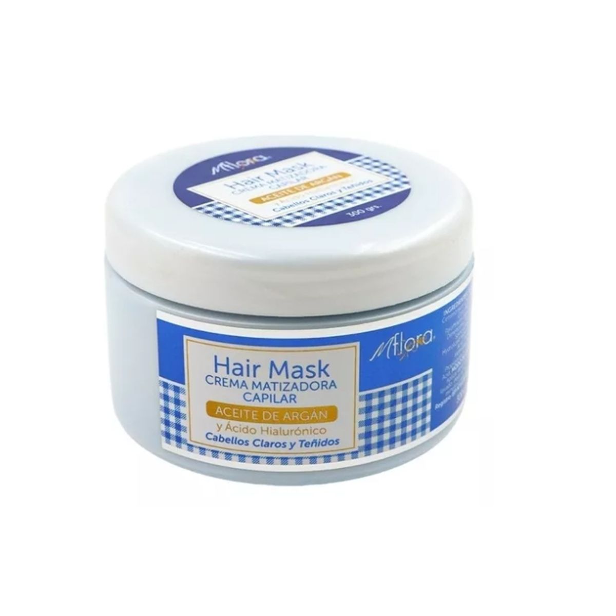 MFLORA - Crema Matizador Azul Para Cabello Teñido Mflora 300g