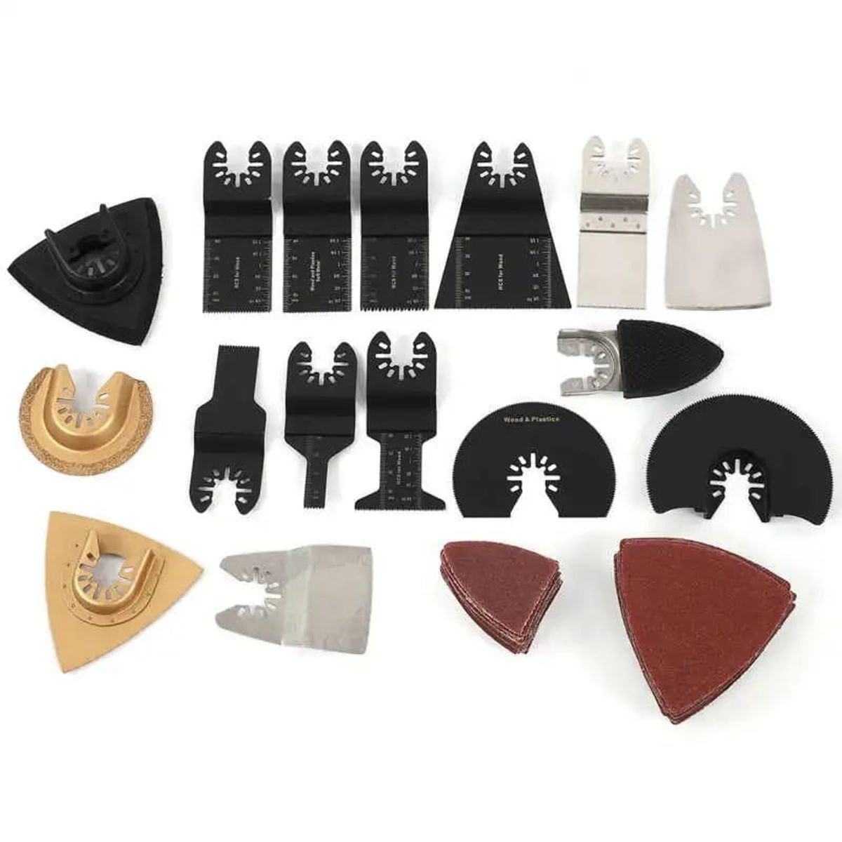 GENERICO - 25PCS  SET HOJA DE SIERRA OSCILANTE KIT DE HERRAMIENTAS