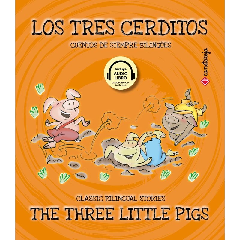 TOP10BOOKS - Libro LOS TRES CERDITOS / THE THREE LITTLE PIGS