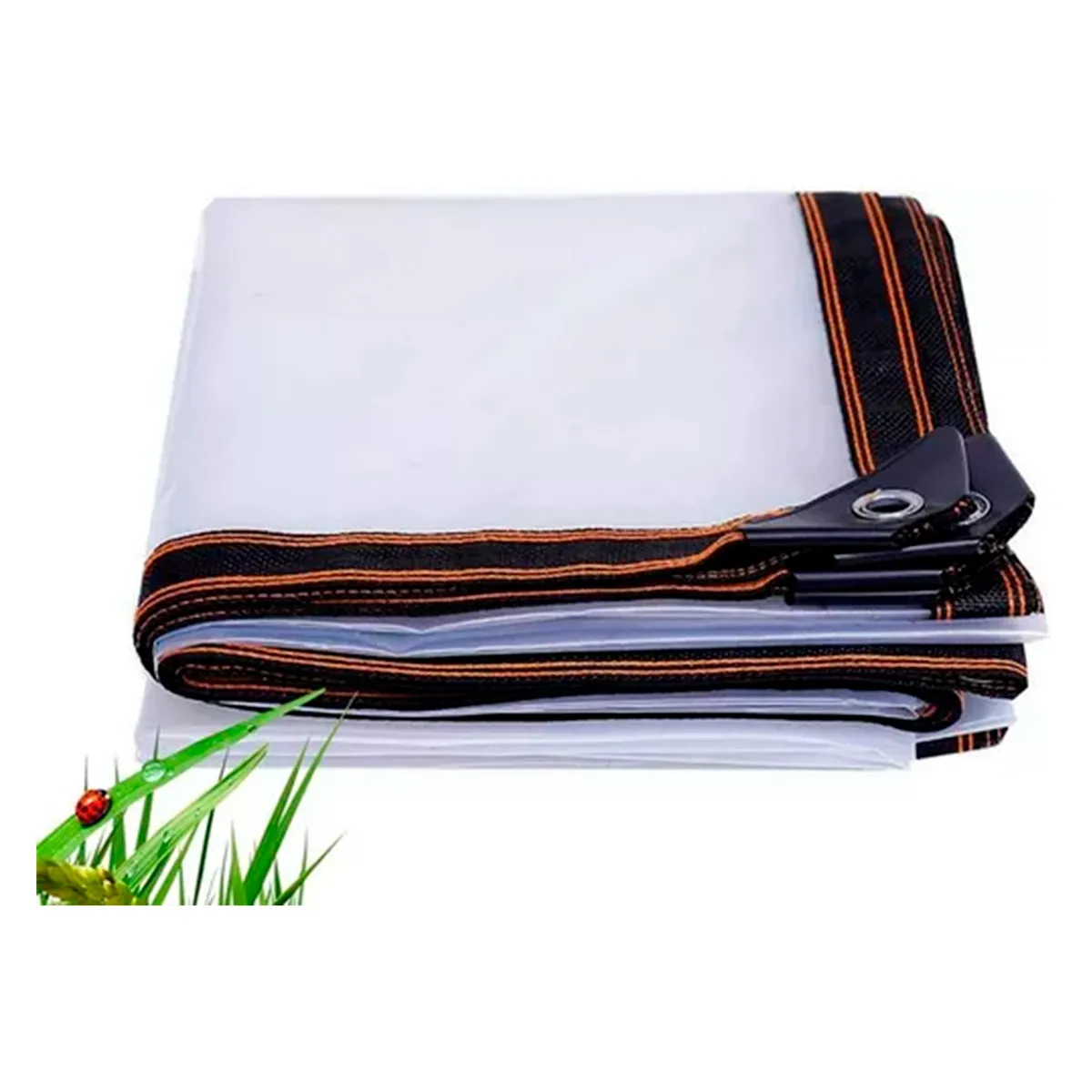 GENERICO - Lona Transparente Resistente Impermeable 3x4