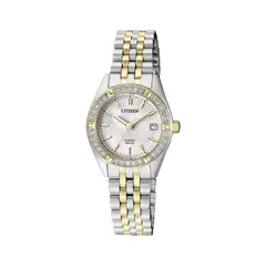 CITIZEN - Reloj Mujer EU6064-54D Analogo Quartz - Plateado
