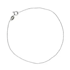 ANDREA COGGIOLA JOYAS - Tobillera Bolitas Mini Plata Fina 925