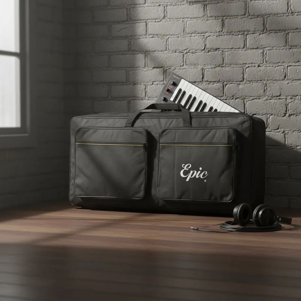 EPIC - Funda para Teclado 54 Teclas Acolchada Pro – Bolso de Transporte
