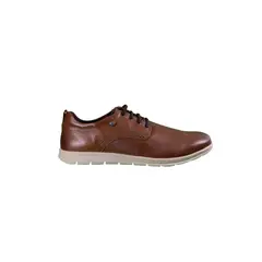 DEL BASTO - Zapato Casual Cuero Azul Petroleo