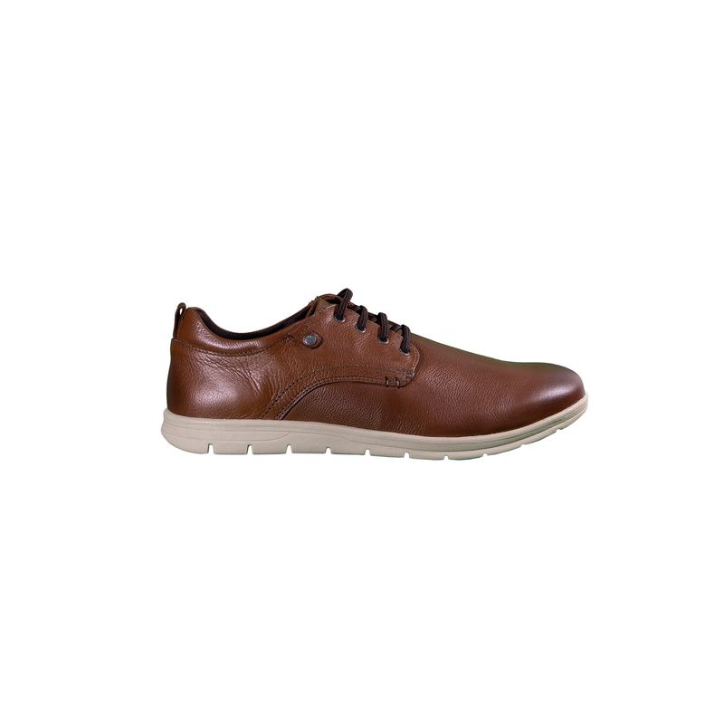 DEL BASTO - Zapato Casual Cuero Azul Petroleo