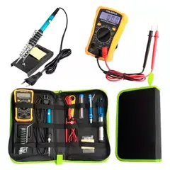 OFERTABKN - Kit Eléctrico Cautín 60w Regulable 17 Accesorios