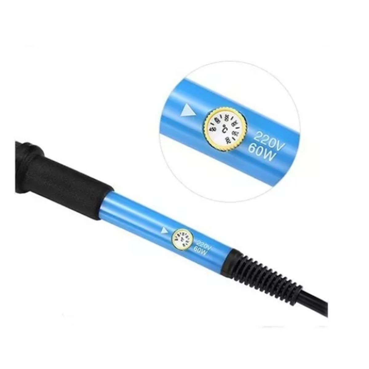 OFERTABKN - Kit Eléctrico Cautín 60w Regulable 17 Accesorios.