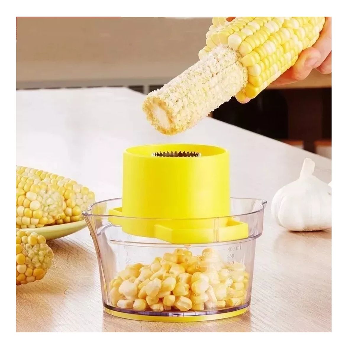 CARIBEE - Pelador De Choclo Desgranador De Maíz Utensilio Cocina