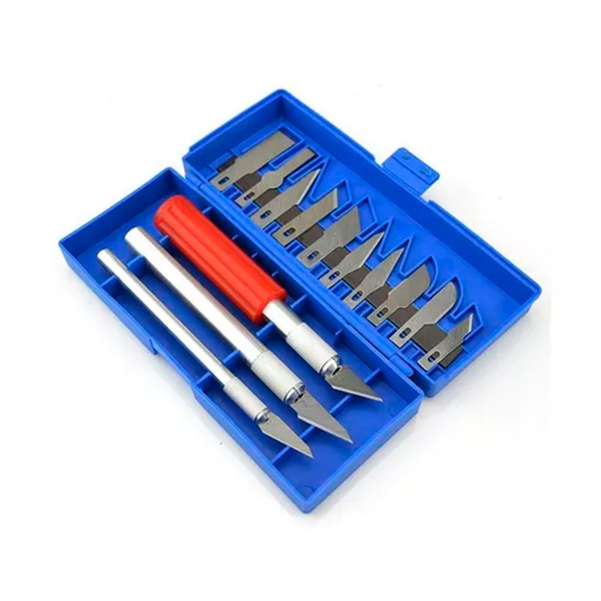 GENERICO - Set Bisturi Cartoneros Maqueteria 13 Pcs