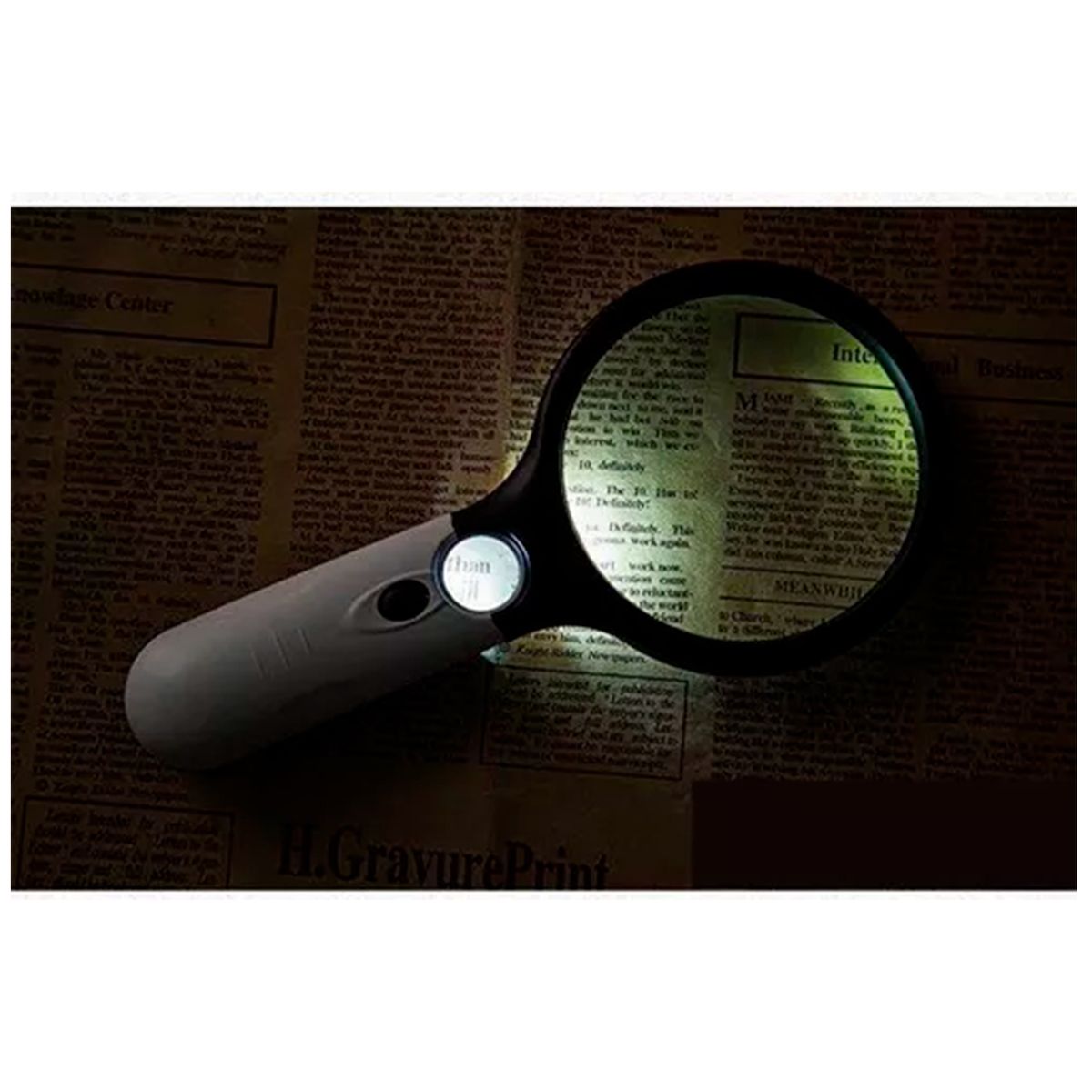 GENERICO - Lupa De Lectura Con Iluminación Led