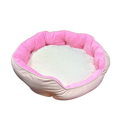 Imagen 2 del producto Cama Cojín 70 Cm Mascotas Acolchada Para Perro Y Gato - Rosa