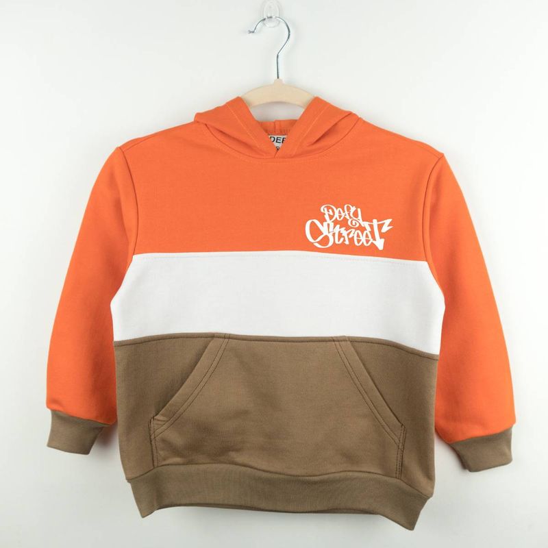 DEFY STREET - Poleron canguro Sunrise Blend niños