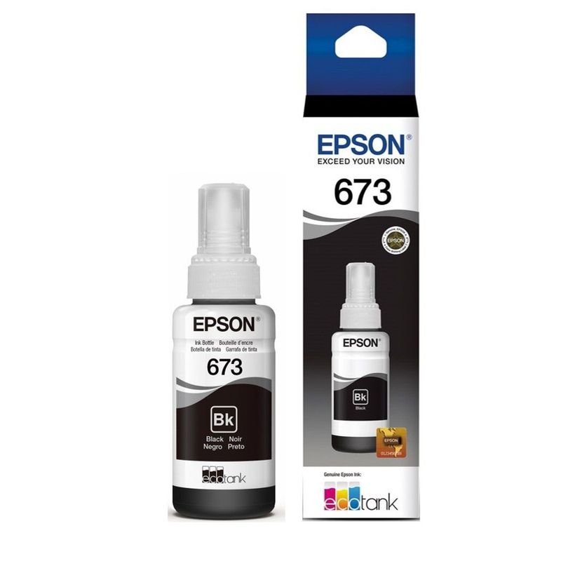 EPSON - TINTA EPSON T673 NEGRA