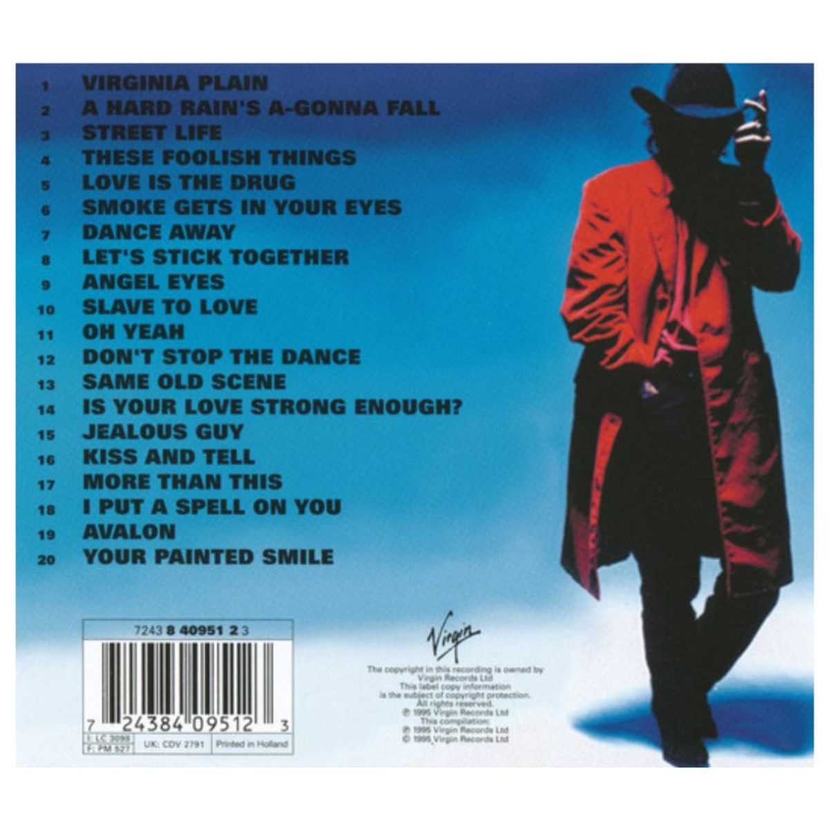 HITWAY MUSIC - BRYAN FERRY & ROXY MUSIC - MORE THAN THIS: BEST OF - CD HITWAY MUSIC