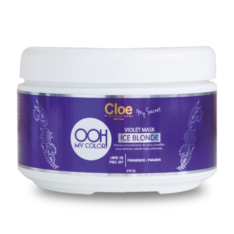 CLOE - Cloe Mascara Capilar Ohh My Color Violet Ice Blonde